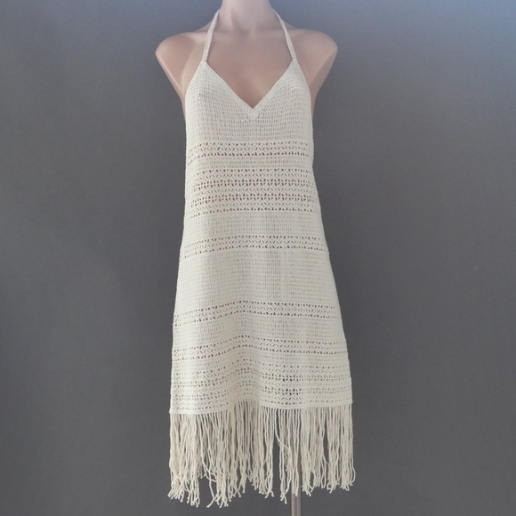 Denim & Supply Ralph Lauren Dresses & Skirts - Denim & Supply Ralph Lauren Crocheted Halter Dress